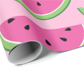 Watermeloen 1ste verjaardag Verpakkingspapier Cadeaupapier (Rol Hoek)