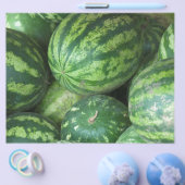 Watermeloen achtergrond flyer (Enkel)