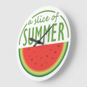 Watermeloen Acrylwandklok Grote Klok (Hoek)