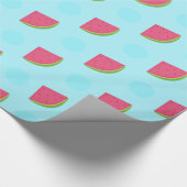 Watermeloen afdrukken cadeaupapier (Hoek)