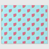 Watermeloen afdrukken cadeaupapier (Vlak)
