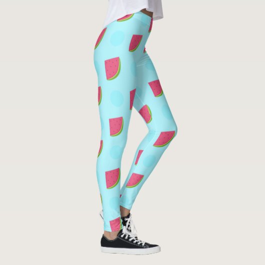 Watermeloen afdrukken leggings (Rechts)