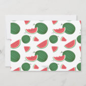 Watermeloen Alle leeftijden Foto Kaart (Achterkant)