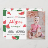 Watermeloen Alle leeftijden Foto Kaart (Voorkant / Achterkant)