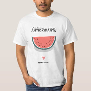 Watermeloen antioxidanten vrij Palestina T-Shirt