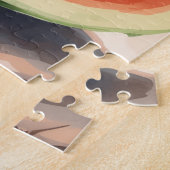 Watermeloen Aquarel Legpuzzel (Zijkant)