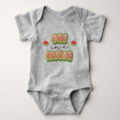 Watermeloen baby romper (Voorkant)