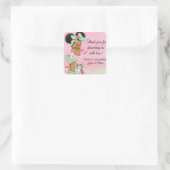 Watermeloen Baby shower Favor Stickers (Tas)