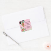 Watermeloen Baby shower Favor Stickers (Envelop)