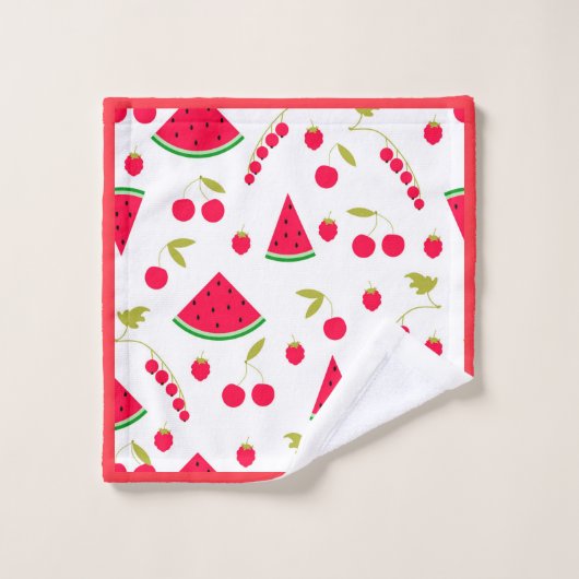 Watermeloen Bad Handdoek (Wasdoekje)