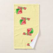 Watermeloen badhanddoeken - Kies kleur Bad Handdoek (Handdoek)