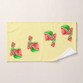 Watermeloen badhanddoeken - Kies kleur Bad Handdoek (Handdoek)
