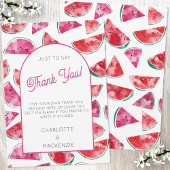 Watermeloen Bedankkaart