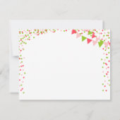 Watermeloen bedankkaart Een in een meloen Zomer (Achterkant)