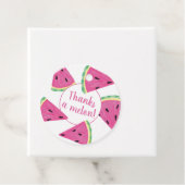 Watermeloen Bedankt een meloen Bedankjes Labels (In situ)