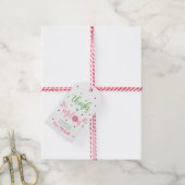 Watermeloen Bedankt een Meloen Bedankt Cadeau Labe Cadeaulabel (Met Touw)