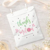 Watermeloen Bedankt een meloen Dank je Favor Tasse Bedankzakje (Geknipt)