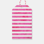 Watermeloen Bedankt Een meloen Meisje Verjaardagsf Cadeaulabel (Achterkant)