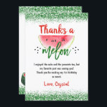 Watermeloen Bedankt op Melon Birthday<br><div class="desc">Sweet Watermeloen Bedankt Melon Birthday Hartelijk dank</div>