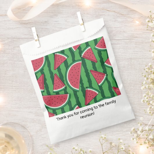 Watermeloen Bedankzakje (Geknipt)