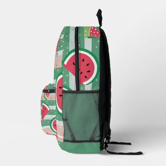  watermeloen bedrukte rugzak (Rechts)