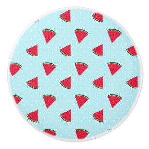 Watermeloen Blauwe Pret Zomer Fruit Keramische Knop