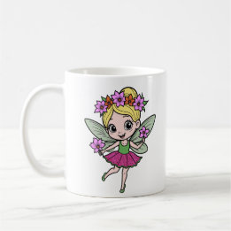 Watermeloen Bloem Fee Mug Koffiemok