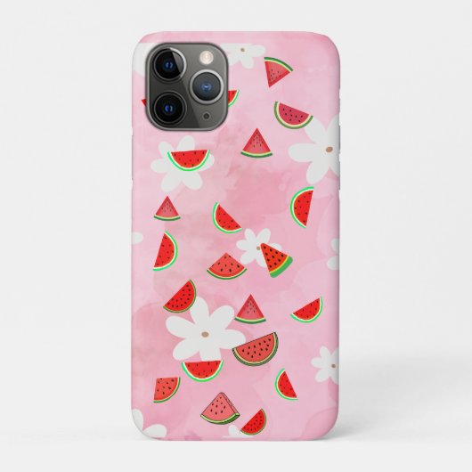 Watermeloen Bloom – Fun Summer Floral Pattern Case-Mate iPhone Case (Achterkant)