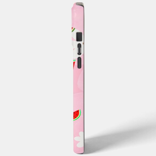 Watermeloen Bloom – Fun Summer Floral Pattern Case-Mate iPhone Case (Achterkant / Links)