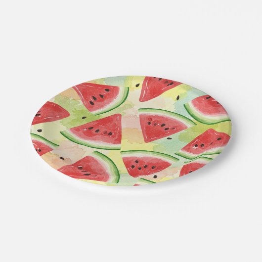 Watermeloen bord (Gekanteld)