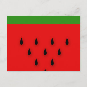 Watermeloen! Briefkaart