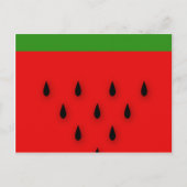 Watermeloen! Briefkaart (Voorkant)