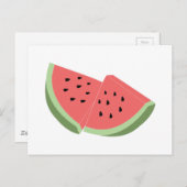 Watermeloen Briefkaart (Voorkant / Achterkant)