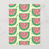Watermeloen Briefkaart (Voorkant)