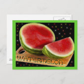 Watermeloen Briefkaart (Voorkant / Achterkant)