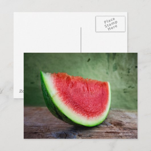 Watermeloen Briefkaart (Voorkant / Achterkant)