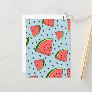 Watermeloen Briefkaart