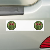 Watermeloen Bumpersticker (Op auto)