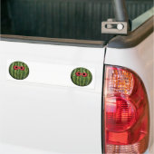 Watermeloen Bumpersticker (Op Truck)