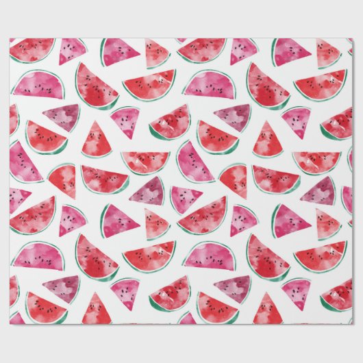 Watermeloen Cadeaupapier (Vlak)