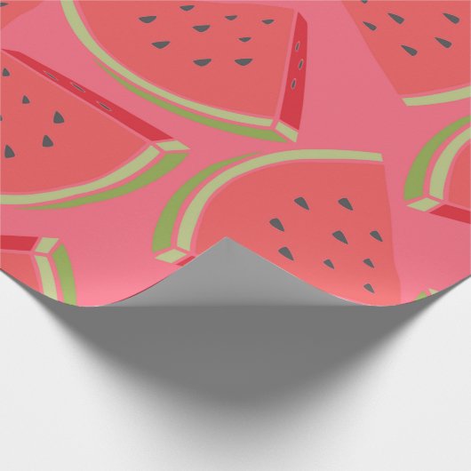 watermeloen cadeaupapier (Hoek)