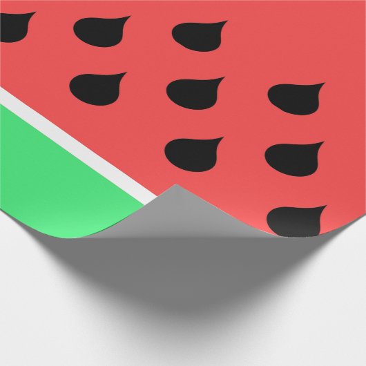 watermeloen cadeaupapier (Hoek)