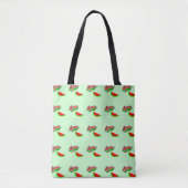 Watermeloen Canvas tas (Voorkant)