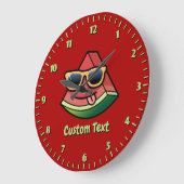 Watermeloen Cartoon Grote klok (Hoek)