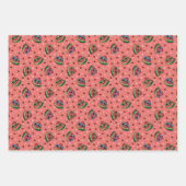 Watermeloen Cartoon Patroon Papierbladen overvulle Inpakpapier Vel (Voorkant)