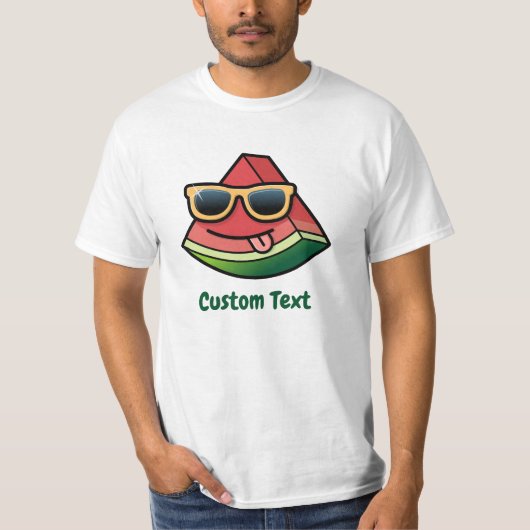 Watermeloen Cartoon T-Shirt (Voorkant)