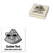 Watermeloen Cartoon Zelfinkend stempel (Gestempeld)
