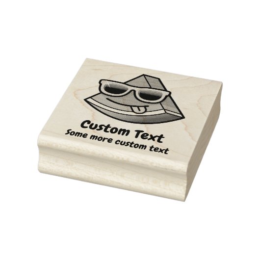 Watermeloen Cartoon Zelfinkend stempel (Stempel)