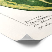 Watermeloen (Citrullus Lanatus) Poster (Hoek)