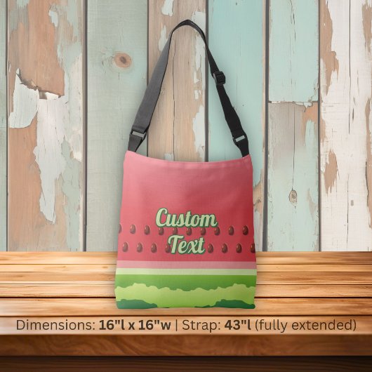 Watermeloen Crossbody Tas